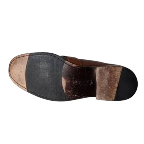COLE HAAN Douglas Brown Leather Penny Loafers Size 10M - Picture 6 of 6